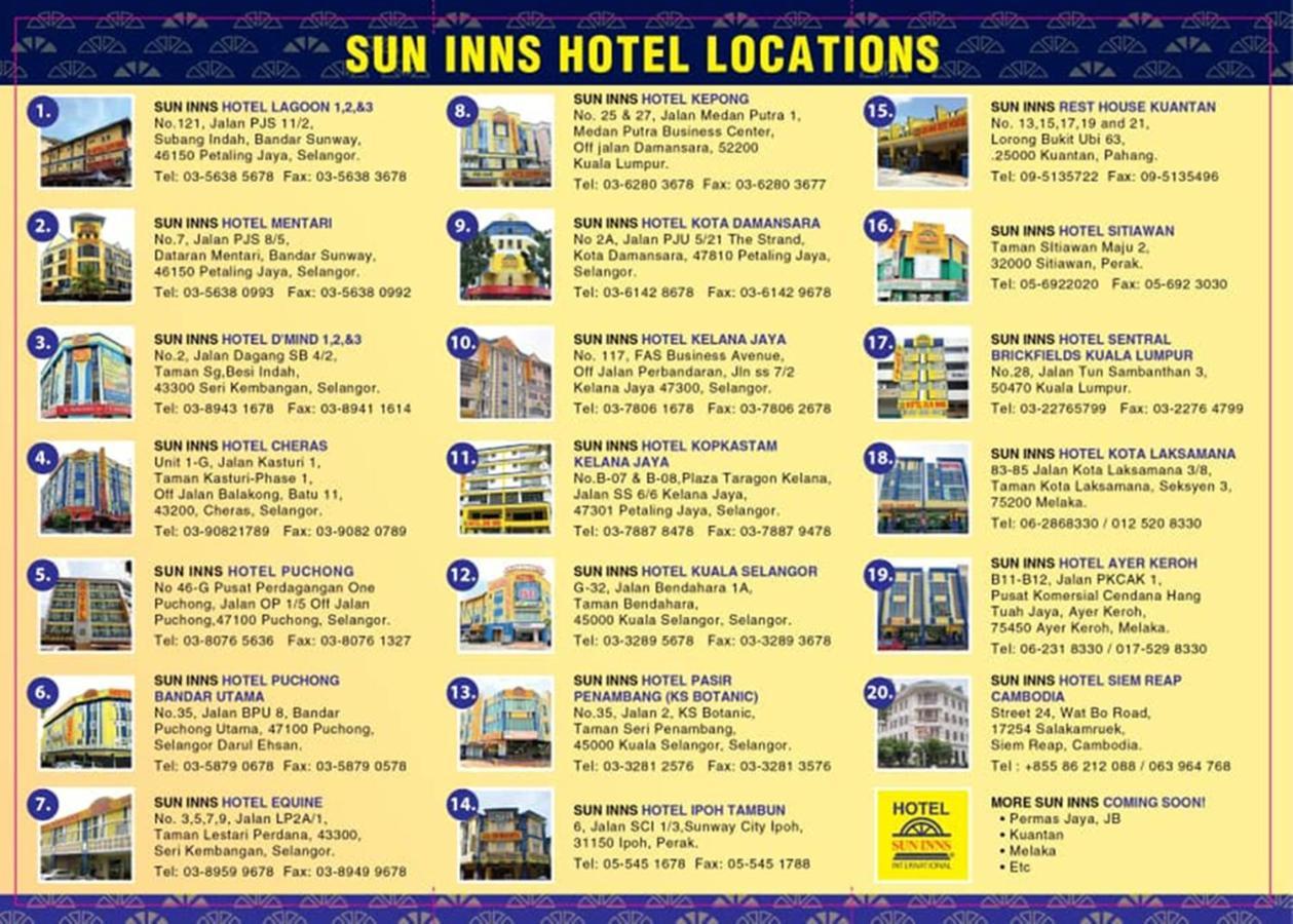 Sun Inns Hotel Cheras - Balakong Exterior photo
